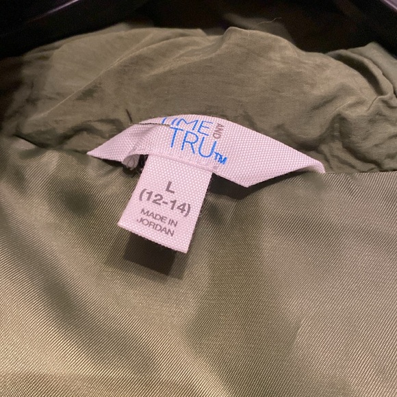 NWT Time and Tru Green Jacket - Picture 6 of 9